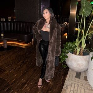 Faux Fur Coat
